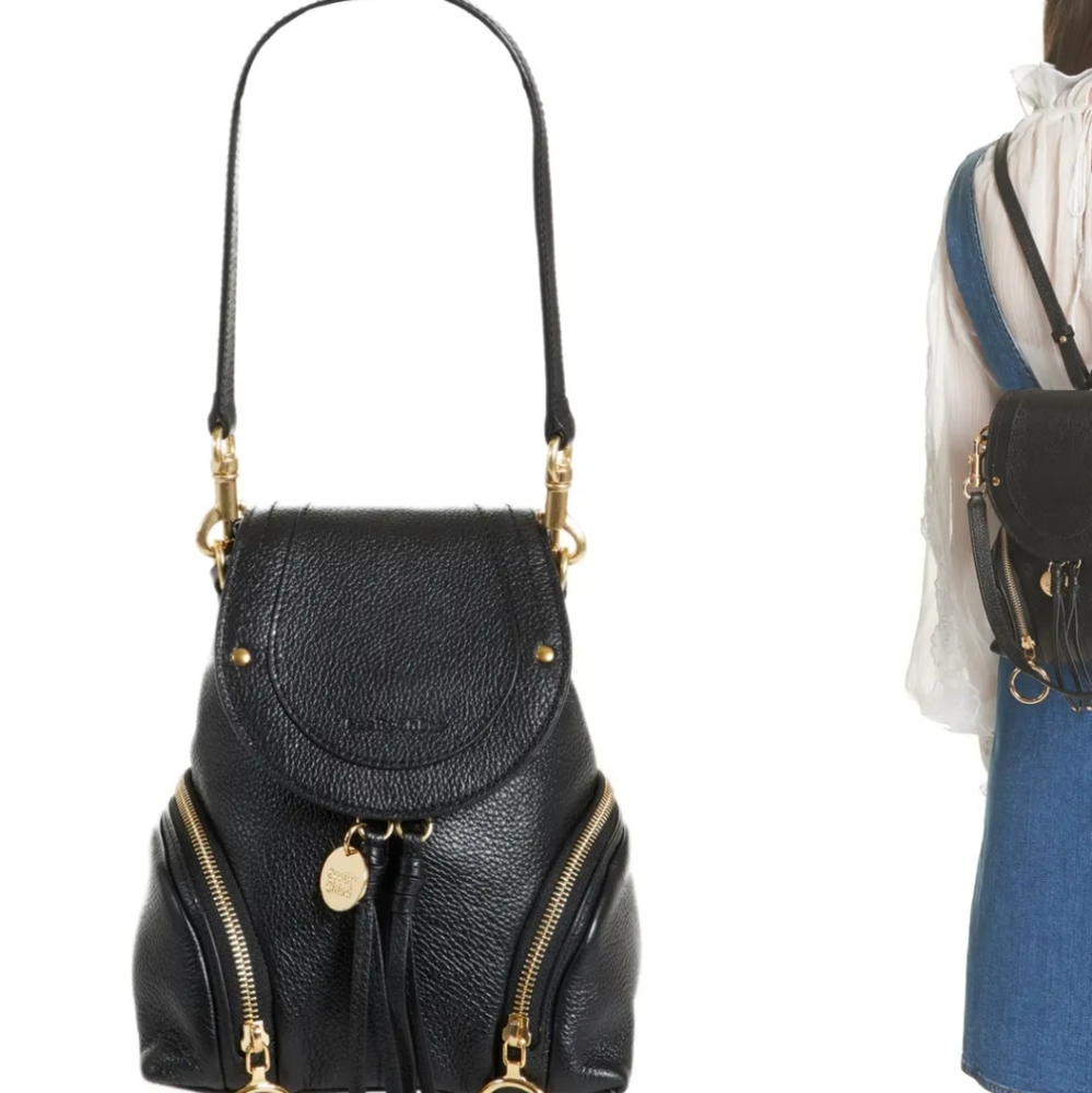 See by Chloé Small Olga Leather Backpack
